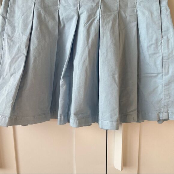 American eagle Super High-Waisted Icy Blue Pleated Tennis Skirt Size 6 NWT - Picture 2 of 8